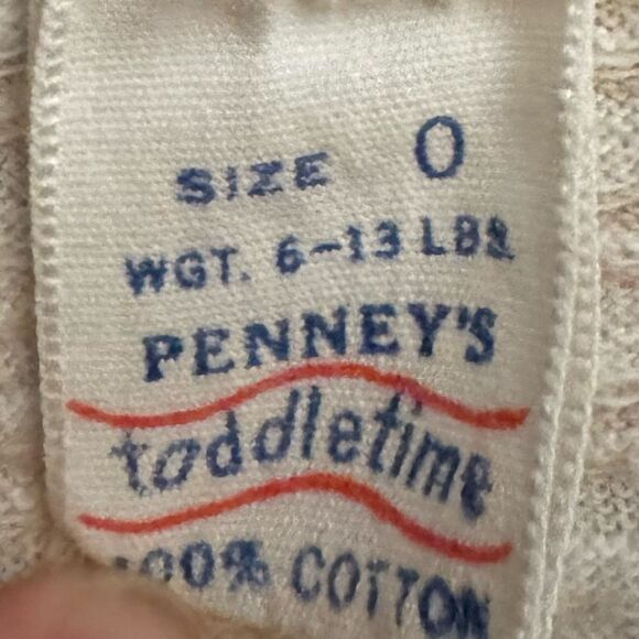 Vintage Baby Boy Newborn Bundle Yellow Blue Tan Collared Romper Outfit - Picture 15 of 16